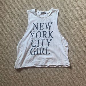 Brandy Melville tank - New York City Girl